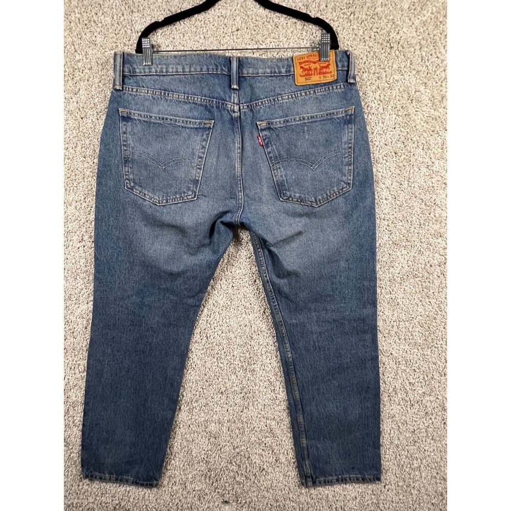 New Levi's 501 Premium Original High Rise Big E Button Fly Jean Women Size 36x30 - Picture 7 of 9